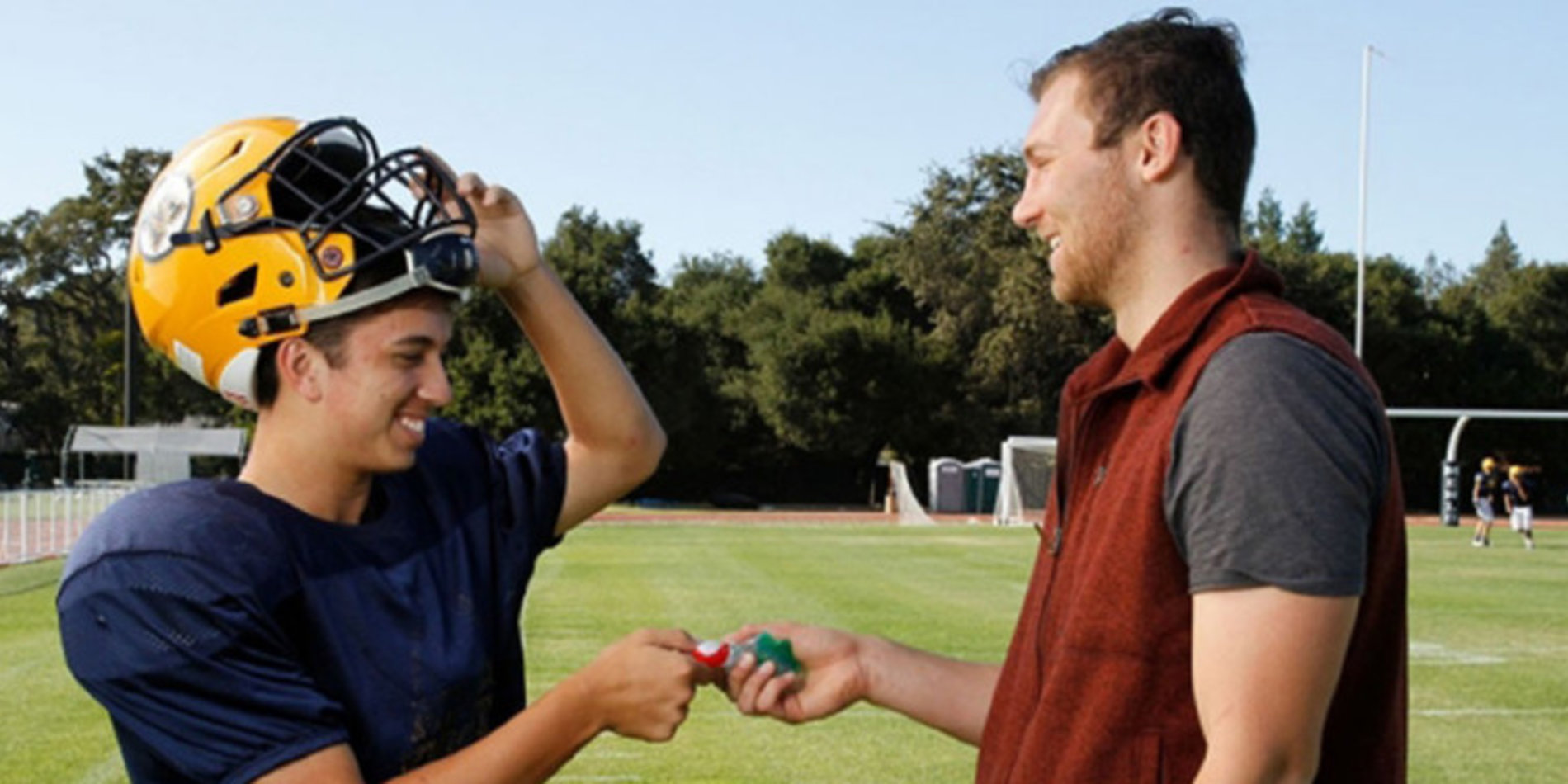 
The data could help coaches teach an individual athlete how to play using the safest possible techniques. | Photo by Paul Sakuma