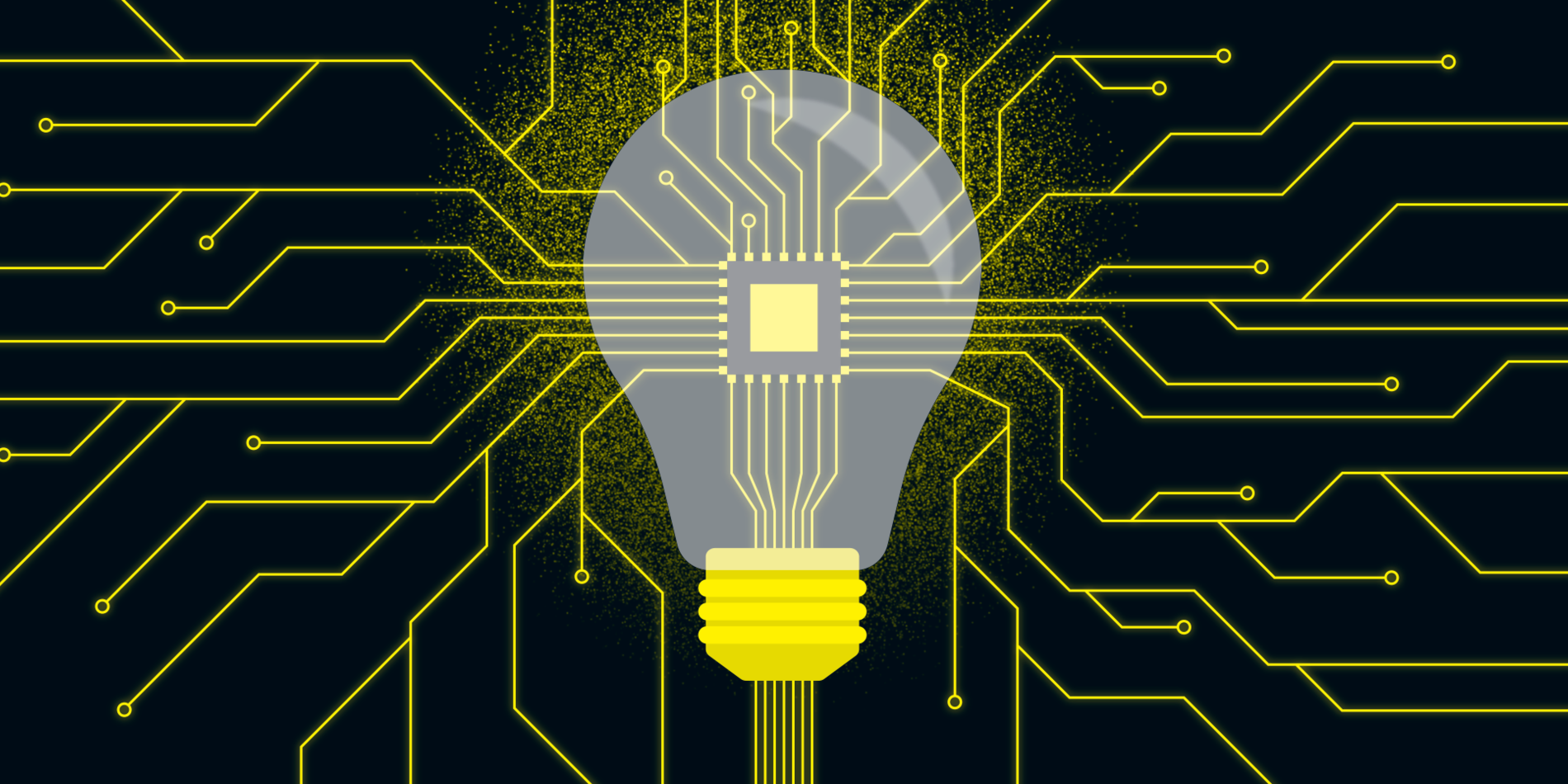 
A bright idea for the next generation of chips. | Illustration by Sarah Rieke